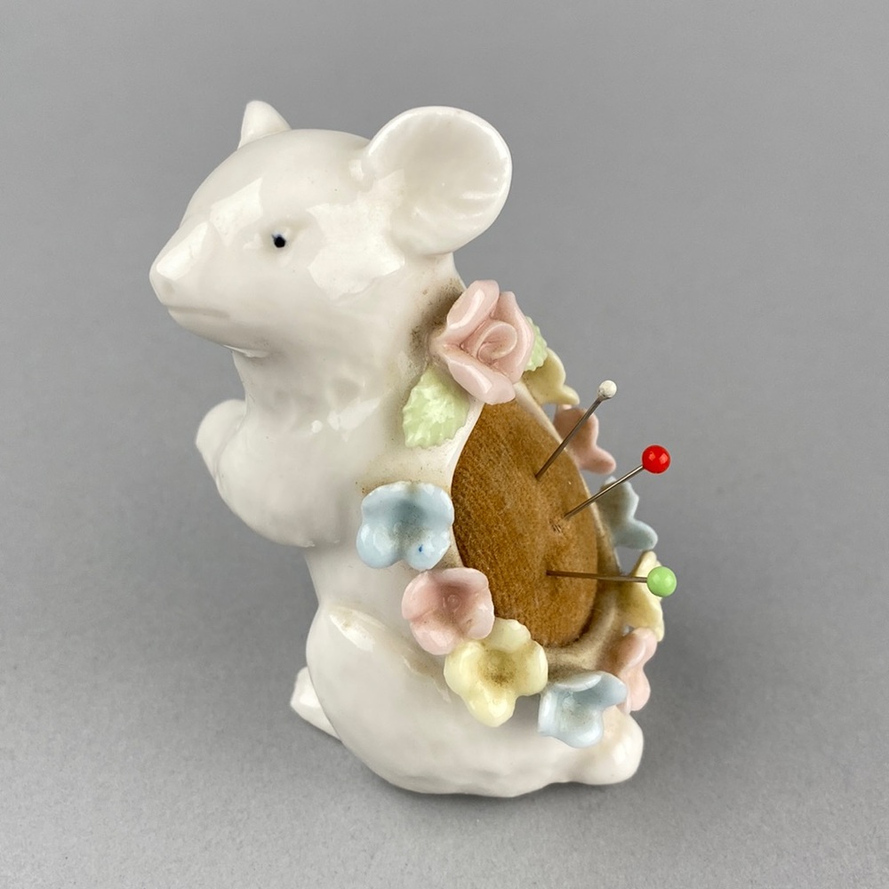 Vintage Koala Porcelain Pin Cushion